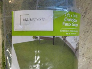Mainstays 7ft x 10 ft  Outdoor Faux Grass