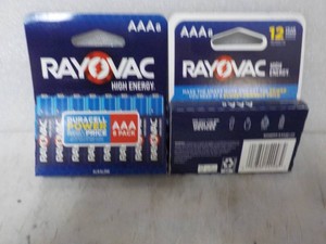 16 RayoVac AAA Batteries