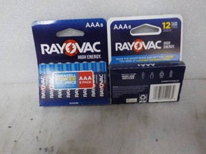 16 RayoVac AAA Batteries