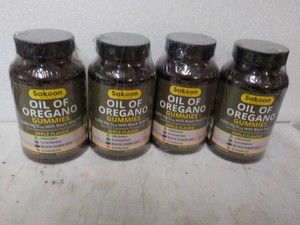4 Bottles Sakeon Oil of Oregano Gummies