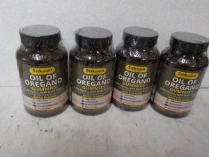 4 Bottles Sakeon Oil of Oregano Gummies
