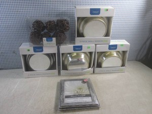 (BR3) 4 New 3-Piece Wall Mirror Sets and Other New