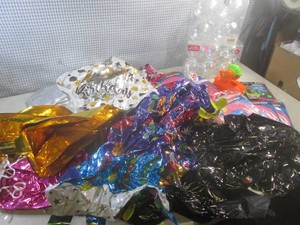 (BR1) Assorted New Mylar Balloons and Other Misc New