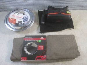 (A-1) VR Headset, Rubber Floor Mats and Stove Drip Pans