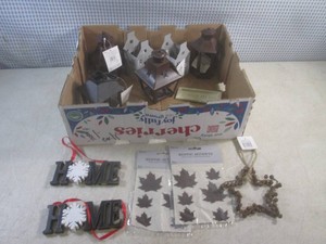 (EW5) New Metal Candle Holders and Other Small Decor