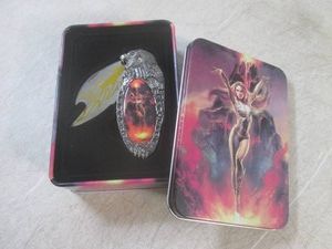 (BSB) Boris Vallejo Fantasy Art Collector Knife in Tin Display Box - #2