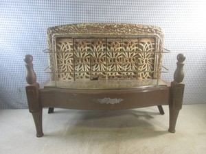 (EC1) Vintage Kenmore Gas Room Heater  Fireplace Insert