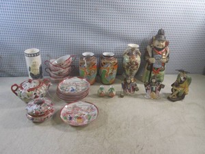 (A-3) Assorted Asian Figurines Etc