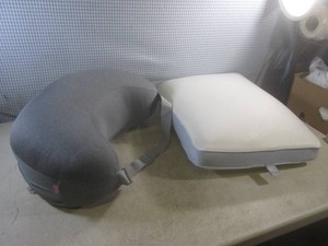(EW4) Frida Mom Adjustable Nursing Pillow and Cool Touch Memory Foam Bed Pillow