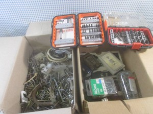 (A-3) Assortment of Hardware, Bit Drivers And Other Misc