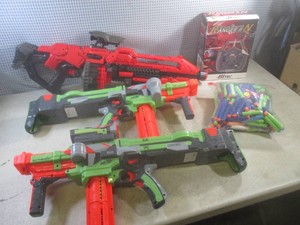 (CSB) Nerf Guns, Bag of Darts and Radio Control System