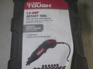 (CSB) Hyper Tough 1.5-Amp Rotary Tool with Case
