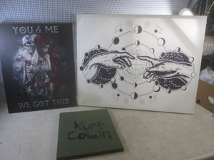 (C-3) Wall Decor on Canvas
