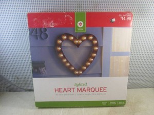 (C-2) Lighted Heart Marquee