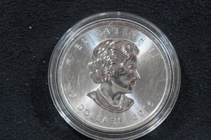 2016 Canada Silver Maple Leaf 1 Ounce Coin