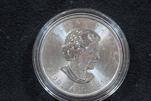 2016 Canada Silver Maple Leaf 1 Ounce Coin
