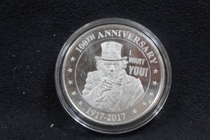 2017 Uncle Sam Silver 1 Ounce Coin