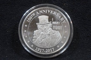 2017 Uncle Sam Silver 1 Ounce Coin