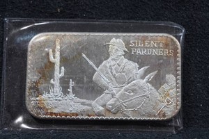 Silent Pardners 1 Ounce Silver Bar