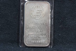 1 Ounce Engelhard Silver Bar