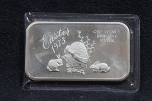 Easter 1973 1 Ounce Silver Bar