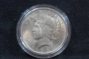 1923-P US Peace Silver Dollar Coin