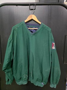 Green Pullover Windbreaker - Size L