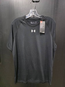 Under Armour HeatGear Dark Gray T-Shirt - Size M - New w Tags