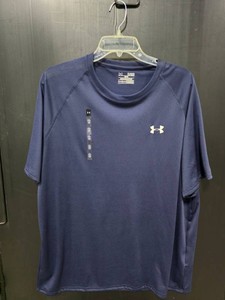 Under Armour HeatGear Navy T-Shirt - Size XL