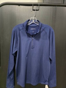 Sport-Tek Navy Quarter-Zip Pullover - Size S