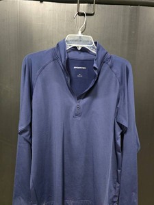 Sport-Tek Navy Long-Sleeve Pullover - Size S