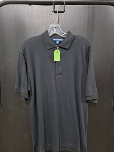 Port Authority Black Polo Shirt - Size M