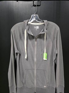 New Era Ladies Gray Zip Hoodie - Size M