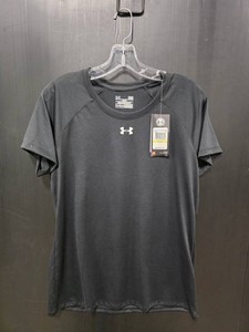 Under Armour HeatGear Black T-Shirt - Size M - New w Tags