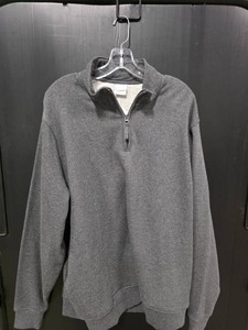 Augusta Sportswear Gray Quarter-Zip Pullover - Size XL