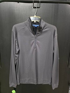 Port Authority Gray Quarter-Zip Pullover - Size S