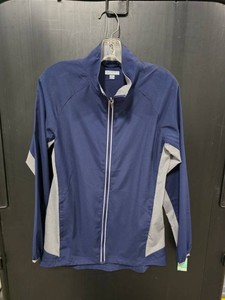 Augusta Sportswear NavyGray Full-Zip Jacket - Size S