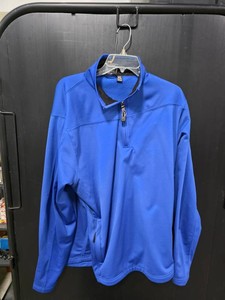 Royal Blue Quarter-Zip Pullover - Size XL