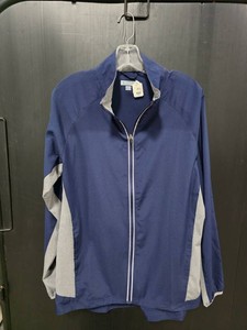Augusta Sportswear NavyGray Full-Zip Jacket - Size M