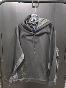 Sport-Tek BlackGray Hoodie - Size XL