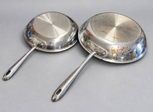 All-Clad Stainless Steel Frying Pans - 2-Piece Set