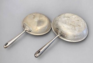 All-Clad Stainless Steel Frying Pan Set (Lot of 2)