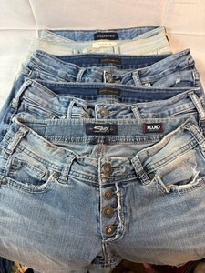 Resale Lot Silver Jeans Co., PacSun & Aeropostale Jeans Mixed Lot of 4