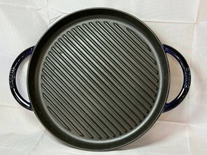 Staub 30 Cm Cast Iron Grill Pan - Made in France