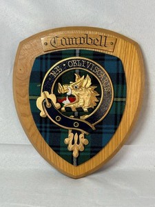 Campbell Clan Crest Duke of Argyll Scottish Wall Plaque