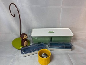Joie Monkey Banana Tree ,Holder, Produce Keeper Joie Snack on the Go Containers Corn Stripper Kitchen Items Mixed Lot