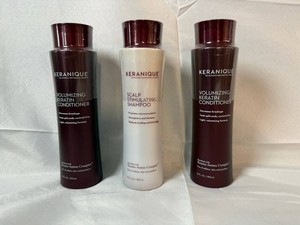 Keranique Keratin Shampoo & Conditioner Set (Lot of 3)