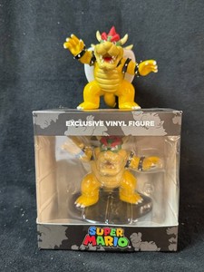 Super Mario Bowser Exclusive Vinyl Figures One new in box - Nintendo CultureFly Lot of 2