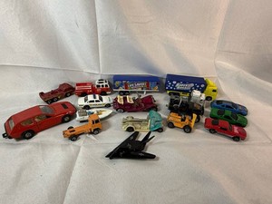 Vintage Die-Cast Cars, Trucks, Emergency Vehicles & Aircraft Corgi, Lensey, Matchbox, Hot Wheels Mixed Lot