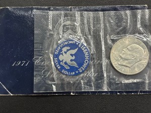 1971-S Eisenhower Silver Dollar